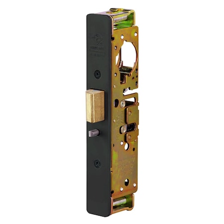 Adams Rite Heavy Duty Deadlatch, Flat Faceplate, 1-1/8 In. Backset, 2-5/8 In. Flat Mortised Strike, LH or RHR, 4900-35-201-335